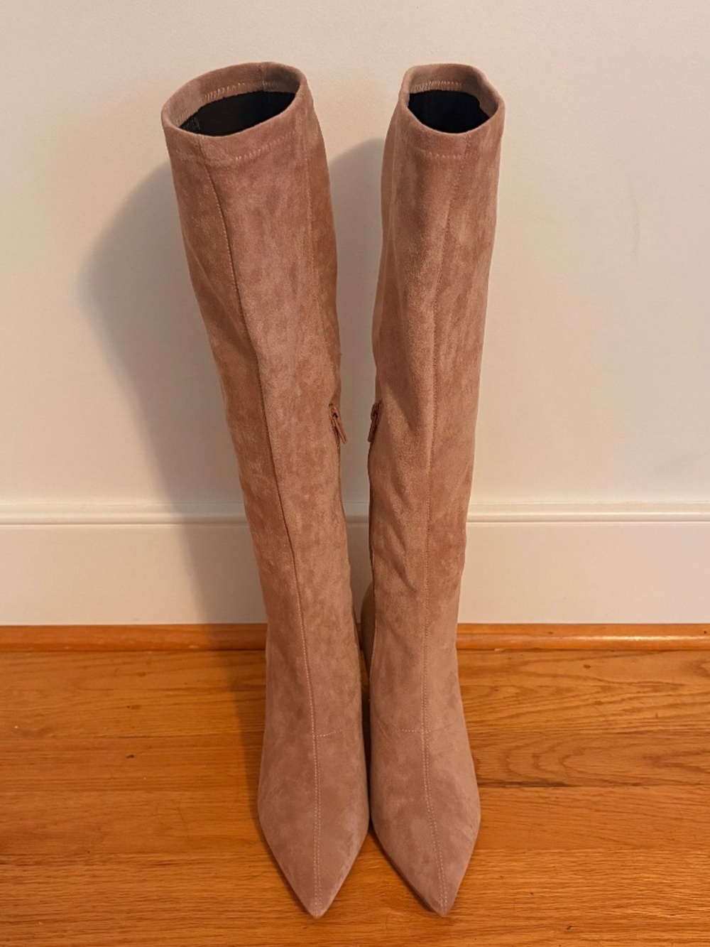 Silent D Anthropologie Komass Sand Knee High Boots 38 (7.5)
